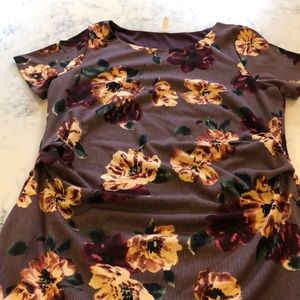 NWOT floral maternity dress